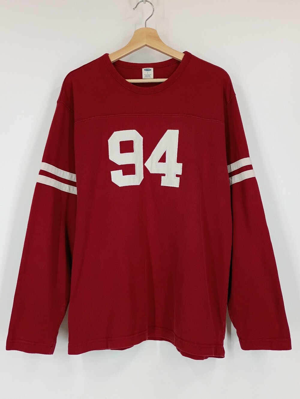 Old Navy Y2K Jersey Long Sleeve Top